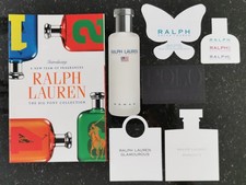 RALF LAUREN Duftkarten Werbung 7 Stk Rarit&auml;t