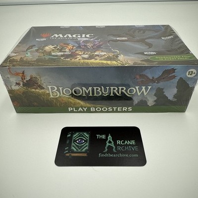Bloomburrow Play Booster Box Magic the Gathering Sealed English New Clean Wrap