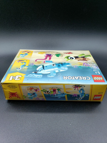 LEGO Creator 3 in 1 "Dolpin & Turtle" #31128 Building Set NEW *READ DESCRIPTION* - Picture 22 of 24