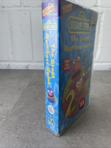 Sesame Street - The Great Numbers Game / Let's Eat (VHS/S, 1999) - Picture 2 of 5