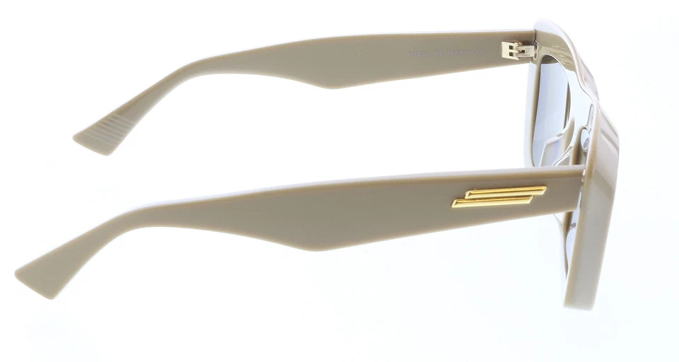 Bottega Veneta BV1283S-003 Taupe Oversized Shield Sunglasses - Image 4 of 4