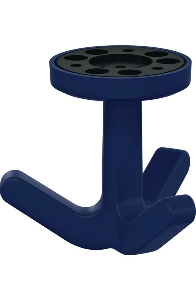 HEWI Dreifachhaken Серия 477 матовый эластичный материал 50 stahlblau Hhe 69 мм 51 мм 4090₽