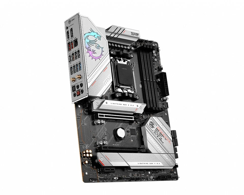MSI MPG B650 EDGE WIFI Motherboard AMD B650 Buchse AM5 ATX - Imagen 3 de 4