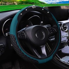 Leather Artificial Diamond Crown Car Without Inner Ring Steering Wheel Cover Car Leather Artificial Diamond Crown Car Without Inner Ring Steering Wheel Cover Car