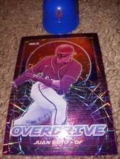 Juan Soto Panini Chronicles 2021 🔥 PRIZM 🔥 Purple Velocity #13