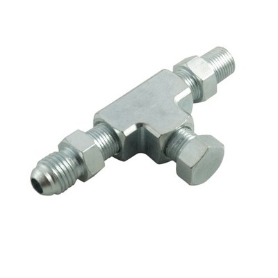 Universal AN4 - 1/8'' NPT Adapter T-Stück Ölzulauf Öldrucksensor Geber Turbo