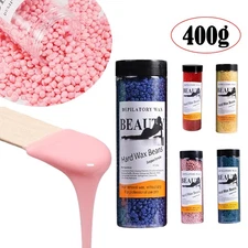 400g Hard Wax Beans For Hair Removal All Waxing Types Depilatory Waxing Warmer