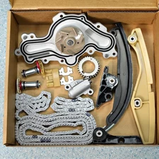 Timing Chain Kit Water Pump For 13-17 Ford Edge Taurus Lincoln MKS MKX 3.5 3.7L
