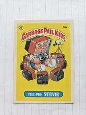 1985 Garbage Pail Kids Original Series 1 #10a Tee-Vee Stevie 🔥 🔥 