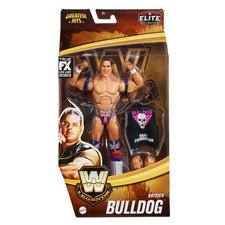 WWE Mattel Elite Legends British Bulldog Greatest Hits New Sealed