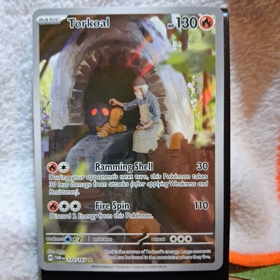 Torkoal 172/167 Sv06: Twilight Masquerade Holo Pokemon - Image 1 of 4