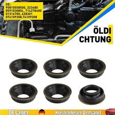 6x Dichtung Kerzenschaft für AUDI A4 A5 A6 A...