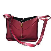 LOEWE Hammock Red Calfskin Leather Shoulder Bag