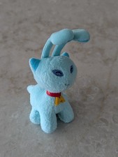 RARE Vintage Neopets Blue Aisha Plush Backpack Clip Keychain 5  