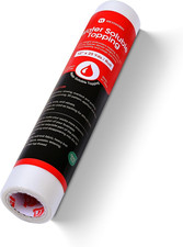 BAI Water Soluble Stabilizer for Embroidery 12" x 25Yd Wash Away Topping Film