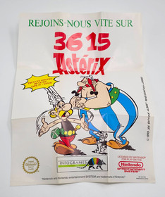 Asterix Nintendo NES Poster enthalten FRA