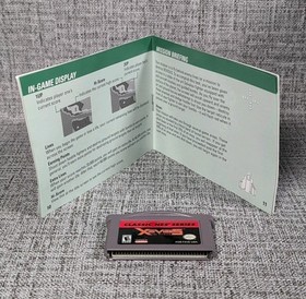 Xevious [Classic NES Series] (Nintendo Game Boy Advance, 2004) Manuale Testato