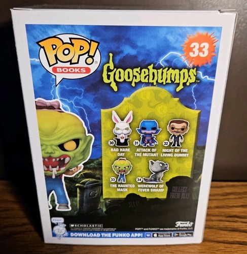 Funko Pop Libros Piel de Goselpa La Máscara Embrujada #33 Con Protector - Imagen 4 de 7