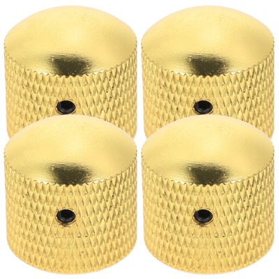  4 Pcs E-Gitarren-Knopf Kind Gitarrenlautstärkeregler Metallknopf Für