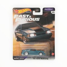 Hot Wheels 92 Ford Mustang - 2021 Fast Furious Premium A Hot Wheels 92 Ford Mustang - 2021 Fast Furious Premium A