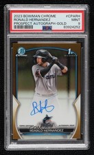 2023 · Bowman Chrome · Chrome Auto — 1st status unconfirmed · Gold Refractor · /50