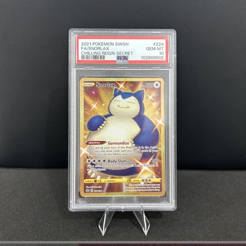 Snorlax (Secret) 224/198 Swsh06: Sword & Shield - Chilling Reign Holo