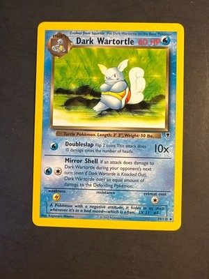2002 Pokemon Legend Collection Set Dark Wartortle 30 /115 Nintendo Base Card