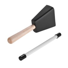 Profession Steel Cow Bell Stick Drum Percussion Instrument Musical Replacement