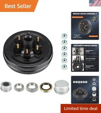 12 X 2 Trailer Brake Drum Kit For 5200 Lb Axles 6 On 5.5 Trailer Brake Drum ... 12 X 2 Trailer Brake Drum Kit For 5200 Lb Axles 6 On 5.5 Trailer Brake Drum ...