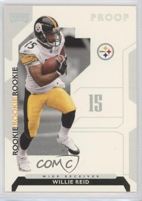 2006 Playoff NFL Playoffs Silver Proof 82/250 Willie Reid #135 Rookie RC y0i