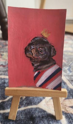 ACEO Original Acrylic Maker Art Card Hand Painted Signed by Artist