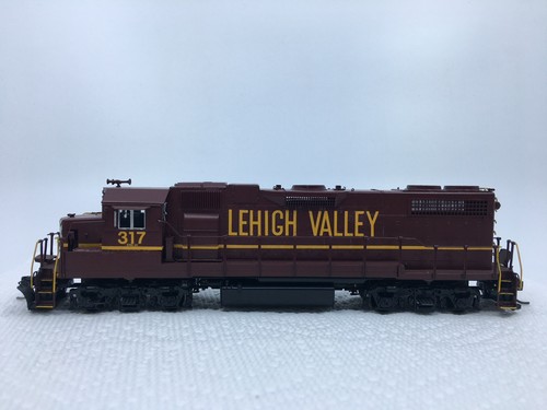 Locomotora diésel HO Overland Models OMI 1869 latón Lehigh Valley GP38-2 LV #317 - Imagen 2 de 17