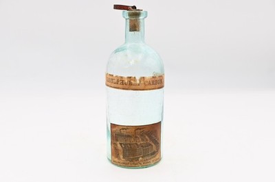 Antique Late 1800s Apothecary Bottle Cork Stopper Mallinckrodt Chemical Works