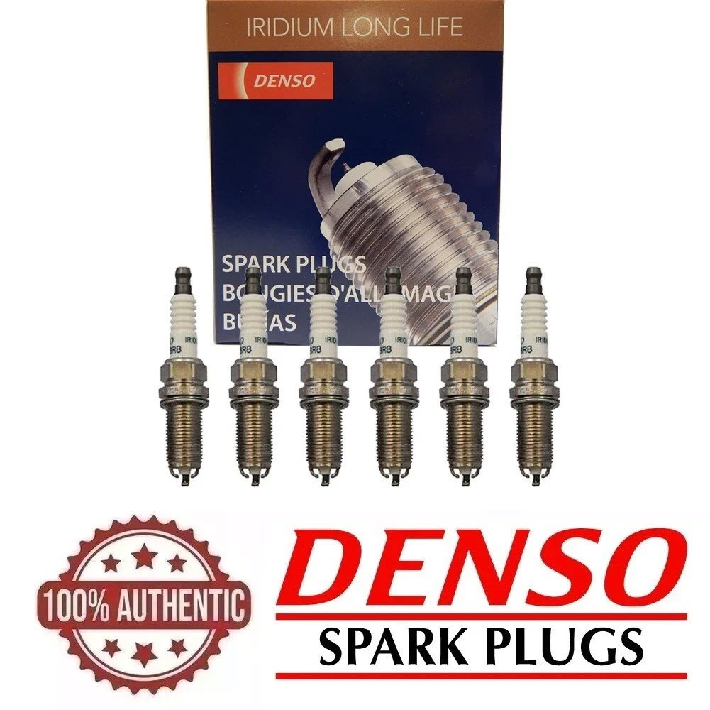 Denso Set 6 Iridium Long Life SIP Spark Plugs Gap 0.032 For Lexus Toyota 3.5L
