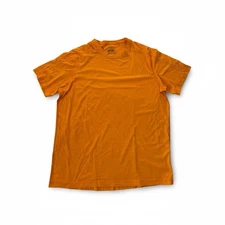 STIO Divide Tee SS men’s short-sleeve tee Size Large orange