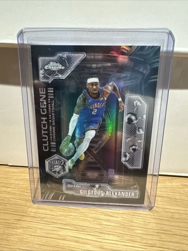 2025 Topps Chrome Shai Gilgeous-Alexander Base (RAW)