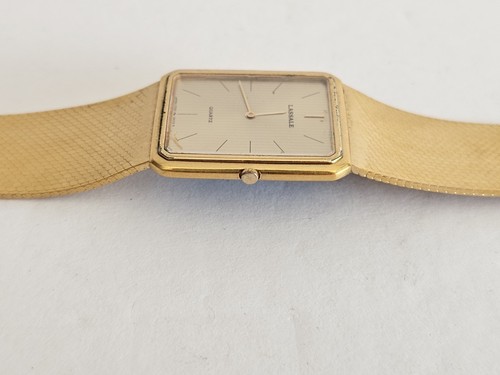 Reloj Hombre Vintage Lassale Seiko Ultra Delgado Tono Dorado 7750-5470R Batería Nueva - Imagen 6 de 18