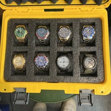 6 INVICTA WATCHES 1 NIXON WATCH 1 DIESEL WATC...