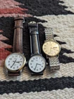 Lot of 3 Vintage Timex Quartz Working New Batteries