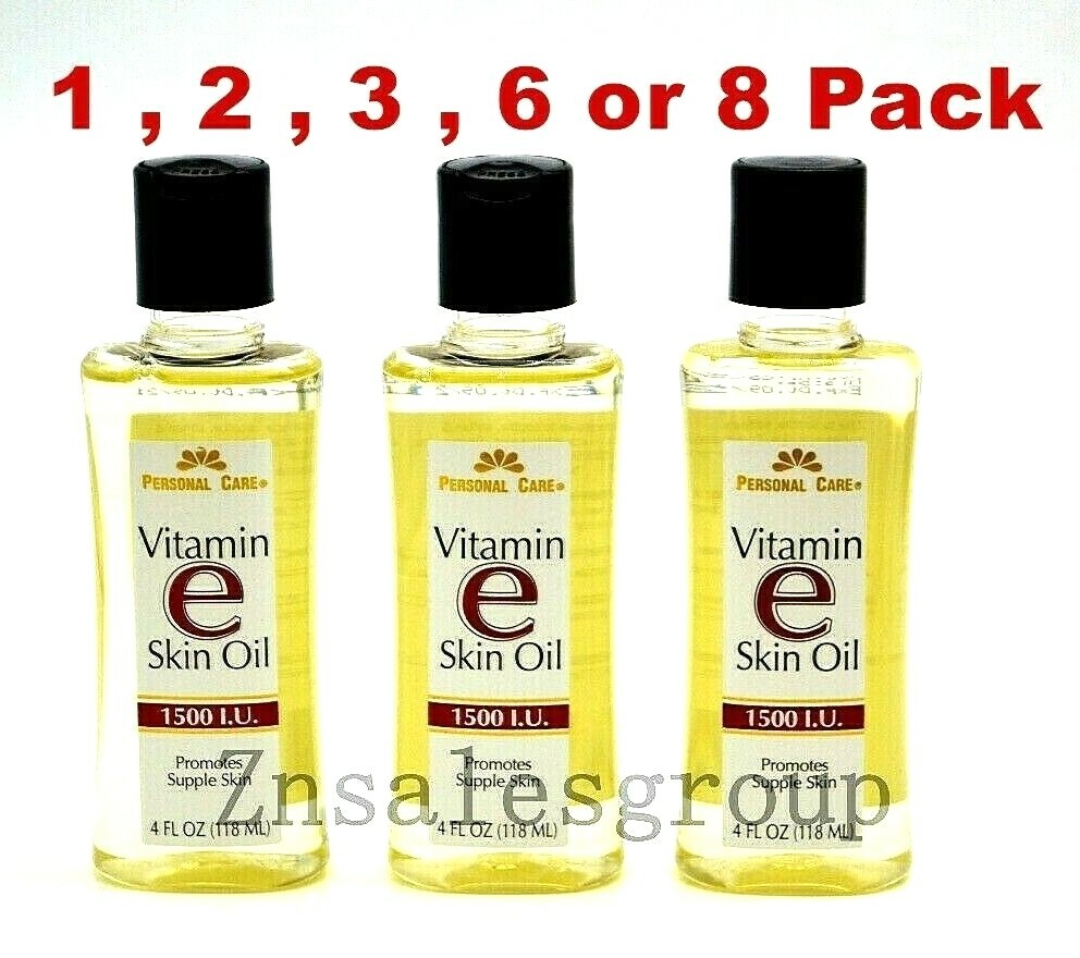 Personal Care Vitamin E Skin Oil 1500 I.U. Soothe, Soften & Moisturize Skin 4 oz