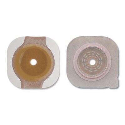 Skin Barrier, Flex Wear, 2Pc, W/ Tape Border, 4'' Flang, 5/Bx