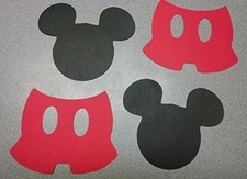 Die Cuts - Disney Mickey Mouse Head Pants Set - 10piece 5 Inches Wide