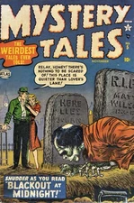 Mystery Tales 05 Comic Book Cover Art Giclee Reproduction on Canvas