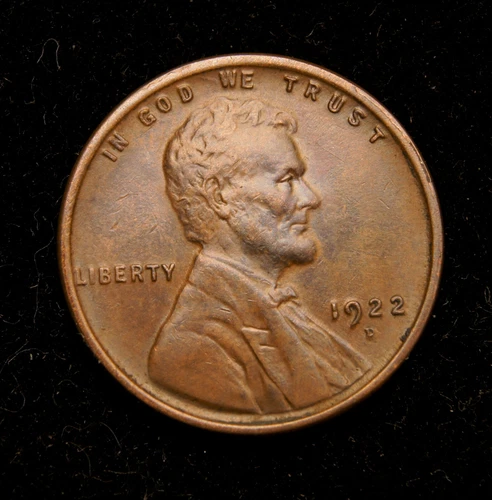 1922-D Lincoln Wheat Cent  AU