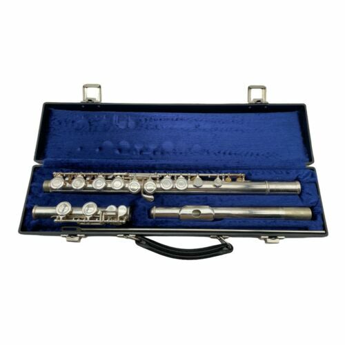 Buescher Aristocrat Flute, USA with Buescher Case, Very Good