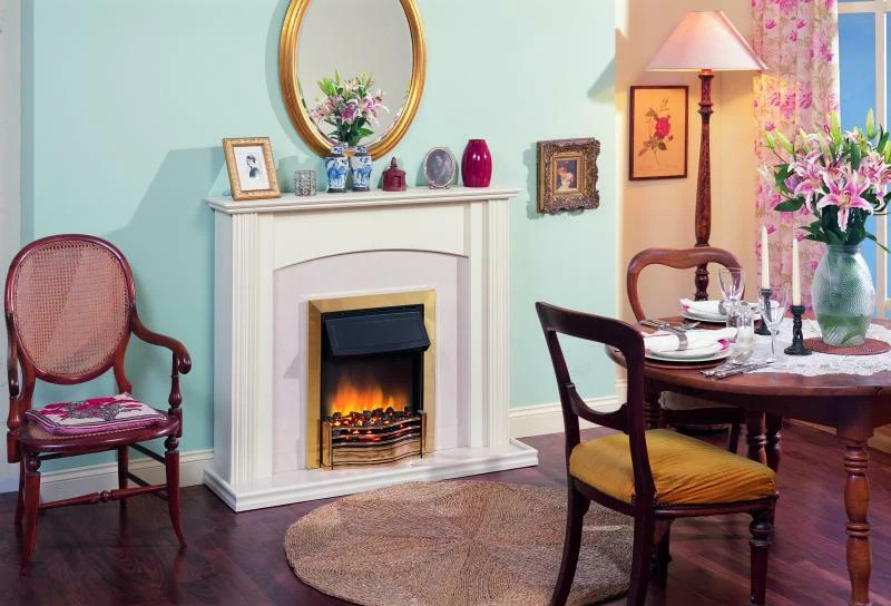 Dimplex Danesbury Electric Inset Fire Brass Optiflame DAN20BR | RRP £500 |  eBay