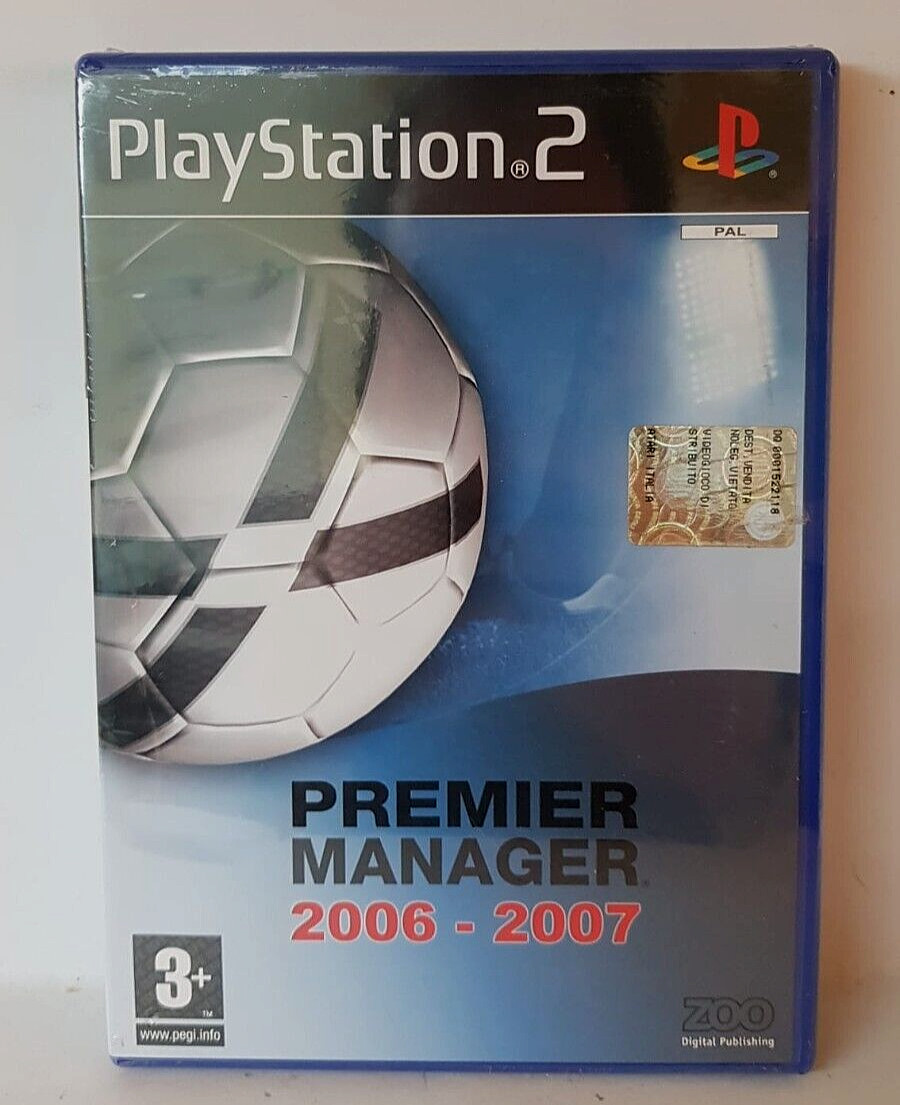Premier Manager 2006/2007 - Playstation 2 PS2 Scellé