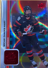 MICAH ZANDEE-HART  #46  2023 TEAM CANADA WOMEN  