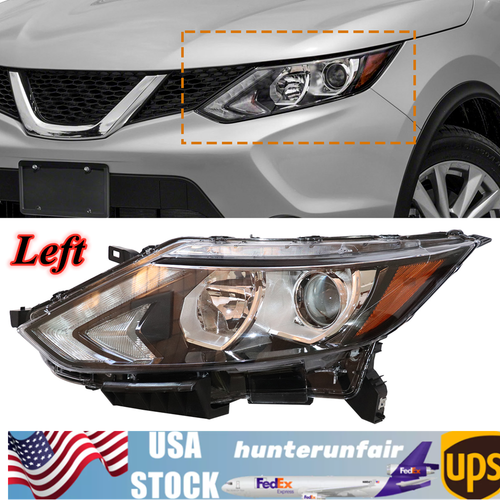 TOYO LED Daytime Running Lights Fog Lamp Cover for Nissan Rogue X-Trail Xtrail 2017-2020 with Daylight Turn Signal Function - 34