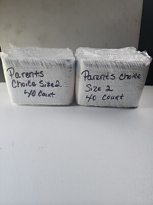 parents choice diapers Size 160 Count